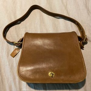 Vintage Made in NYC Coach Stewardess bag